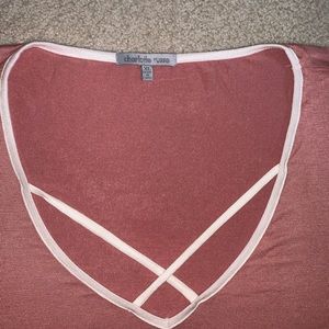 NWT pink top